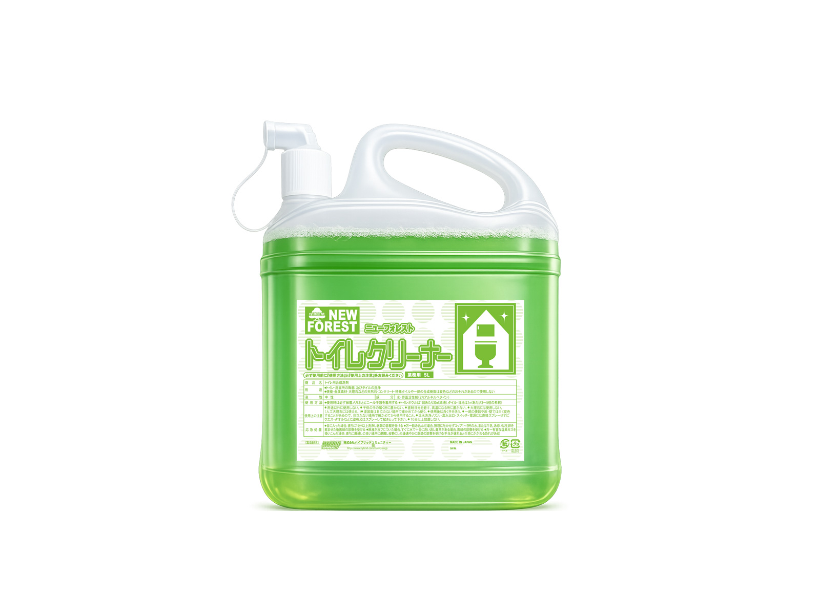 ニューフォレストトイレクリーナーのイメージ